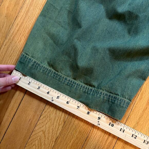 Free People We The Free Margarita Jumpsuit Women’s Size Medium Faded Green Wide - Picture 9 of 16